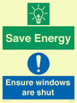 CC10685: Save energy. Ensure windows are shut