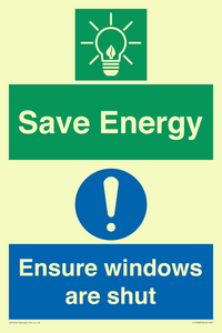 CC10685: Save energy. Ensure windows are shut