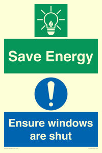 CC10685: Save energy. Ensure windows are shut