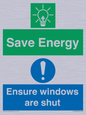 CC10685: Save energy. Ensure windows are shut