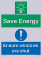 CC10685: Save energy. Ensure windows are shut