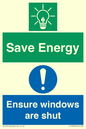 CC10685: Save energy. Ensure windows are shut
