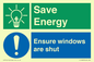 CC10685: Save energy. Ensure windows are shut
