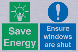 CC10685: Save energy. Ensure windows are shut