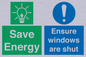 CC10685: Save energy. Ensure windows are shut