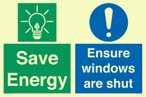 CC10685: Save energy. Ensure windows are shut
