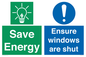 CC10685: Save energy. Ensure windows are shut