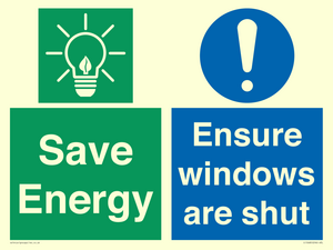 CC10685: Save energy. Ensure windows are shut