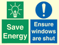 CC10685: Save energy. Ensure windows are shut