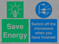 CC10707: Save energy. Switch off the microwave when you have finished