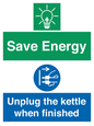 CC10709: Save Energy, Unplug the kettle when finished