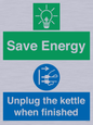 CC10709: Save Energy, Unplug the kettle when finished