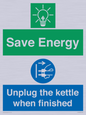 CC10709: Save Energy, Unplug the kettle when finished