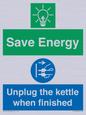 CC10709: Save Energy, Unplug the kettle when finished
