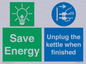 CC10709: Save Energy, Unplug the kettle when finished