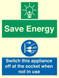 CC10711: Save Energy, Switch this appliance off at the socket when not in use
