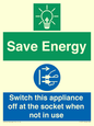 CC10711: Save Energy, Switch this appliance off at the socket when not in use