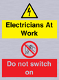 CC10715: Electricians at work - Do not switch on
