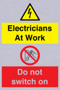 CC10715: Electricians at work - Do not switch on