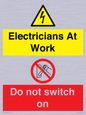CC10715: Electricians at work - Do not switch on