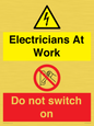 CC10715: Electricians at work - Do not switch on
