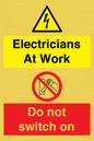 CC10715: Electricians at work - Do not switch on