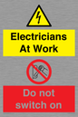 CC10715: Electricians at work - Do not switch on