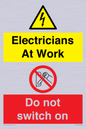 CC10715: Electricians at work - Do not switch on