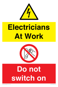 CC10715: Electricians at work - Do not switch on