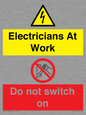 CC10715: Electricians at work - Do not switch on