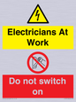 CC10715: Electricians at work - Do not switch on