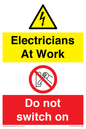 CC10715: Electricians at work - Do not switch on