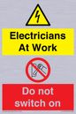 CC10715: Electricians at work - Do not switch on