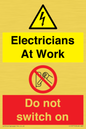 CC10715: Electricians at work - Do not switch on