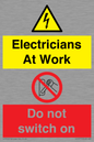 CC10715: Electricians at work - Do not switch on