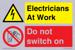 CC10715: Electricians at work - Do not switch on