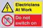 CC10715: Electricians at work - Do not switch on