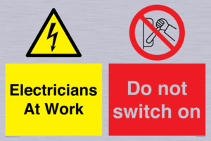 CC10715: Electricians at work - Do not switch on