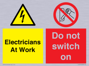 CC10715: Electricians at work - Do not switch on