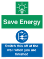 CC10718: Save Energy - Switch this off at the wall when you are finished