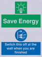 CC10718: Save Energy - Switch this off at the wall when you are finished