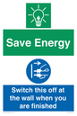CC10718: Save Energy - Switch this off at the wall when you are finished