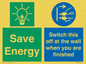 CC10718: Save Energy - Switch this off at the wall when you are finished