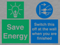 CC10718: Save Energy - Switch this off at the wall when you are finished