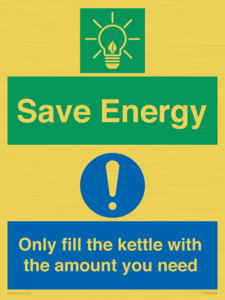 CC10720: Save Energy - Only fill the kettle with the amount you need