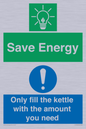 CC10720: Save Energy - Only fill the kettle with the amount you need