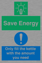 CC10720: Save Energy - Only fill the kettle with the amount you need