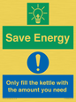 CC10720: Save Energy - Only fill the kettle with the amount you need
