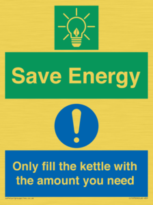 CC10720: Save Energy - Only fill the kettle with the amount you need