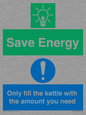 CC10720: Save Energy - Only fill the kettle with the amount you need